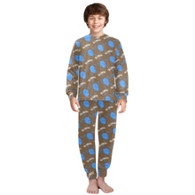 Load image into Gallery viewer, Big Boys' Crew Neck Long Pajama Set