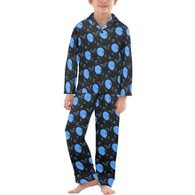 Load image into Gallery viewer, Big Boys' V-Neck Long Pajama Set