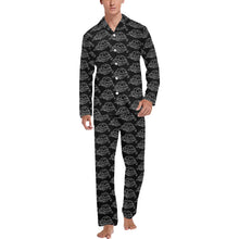 Load image into Gallery viewer, Bluwaii Men's V-Neck Pajama Set