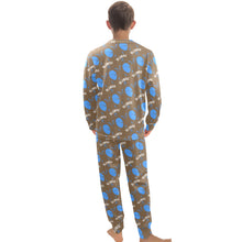 Load image into Gallery viewer, Big Boys' Crew Neck Long Pajama Set