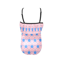 Load image into Gallery viewer, Kids' Spaghetti Strap Ruffle Swimsuit