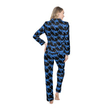Load image into Gallery viewer, Bluwaii Women's Satin Pajamas