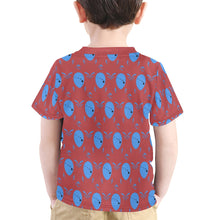 Load image into Gallery viewer, Little Boys' All Over Print Crew Neck T-Shirt