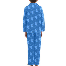 Load image into Gallery viewer, Big Boys' V-Neck Long Pajama Set