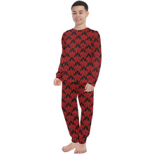 Load image into Gallery viewer, Big Boys' Crew Neck Long Pajama Set