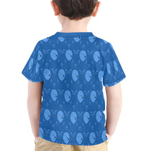 Load image into Gallery viewer, Little Boys' All Over Print Crew Neck T-Shirt