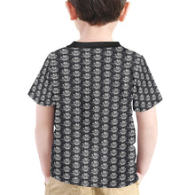 Load image into Gallery viewer, Little Boys' All Over Print Crew Neck T-Shirt
