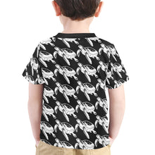Load image into Gallery viewer, Little Boys' All Over Print Crew Neck T-Shirt