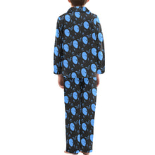 Load image into Gallery viewer, Big Boys' V-Neck Long Pajama Set