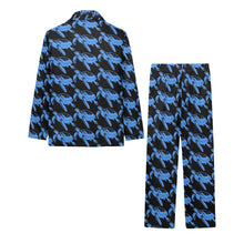Load image into Gallery viewer, Big Girls' V-Neck Long Pajama Set