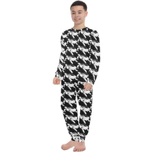 Load image into Gallery viewer, Big Boys' Crew Neck Long Pajama Set