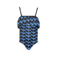 Load image into Gallery viewer, Kids' Spaghetti Strap Ruffle Swimsuit