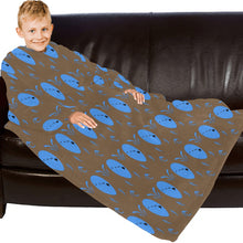 Load image into Gallery viewer, Blanket Robe with Sleeves for Kids