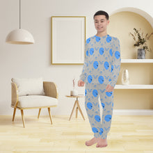 Load image into Gallery viewer, Big Boys' Crew Neck Long Pajama Set