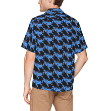 Load image into Gallery viewer, Bluwaii Hawaiian Shirt with Chest Pocket