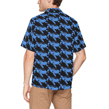 Load image into Gallery viewer, Bluwaii Hawaiian Shirt with Chest Pocket