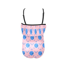 Load image into Gallery viewer, Kids' Spaghetti Strap Ruffle Swimsuit