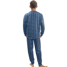 Load image into Gallery viewer, Big Boys' Crew Neck Long Pajama Set