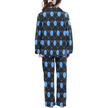 Load image into Gallery viewer, Little Girls' V-Neck Long Pajama Set