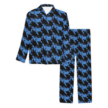 Load image into Gallery viewer, Bluwaii Men's V-Neck Pajama Set