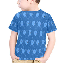 Load image into Gallery viewer, Little Boys' All Over Print Crew Neck T-Shirt