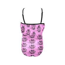 Load image into Gallery viewer, Kids' Spaghetti Strap Ruffle Swimsuit