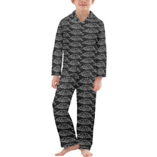 Load image into Gallery viewer, Big Boys' V-Neck Long Pajama Set