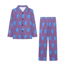 Load image into Gallery viewer, Big Girls' V-Neck Long Pajama Set