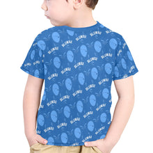Load image into Gallery viewer, Little Boys' All Over Print Crew Neck T-Shirt