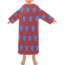 Load image into Gallery viewer, Blanket Robe with Sleeves for Kids