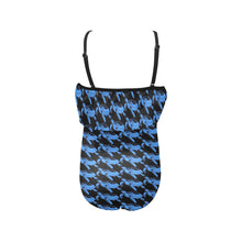 Load image into Gallery viewer, Kids' Spaghetti Strap Ruffle Swimsuit