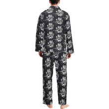 Load image into Gallery viewer, Bluwaii Men's V-Neck Pajama Set