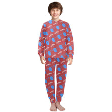 Load image into Gallery viewer, Big Boys' Crew Neck Long Pajama Set