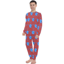 Load image into Gallery viewer, Big Boys' Crew Neck Long Pajama Set