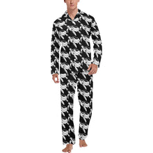 Load image into Gallery viewer, Bluwaii Men's V-Neck Pajama Set