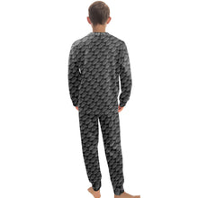 Load image into Gallery viewer, Big Boys' Crew Neck Long Pajama Set