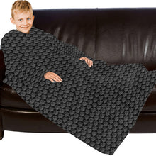 Load image into Gallery viewer, Blanket Robe with Sleeves for Kids