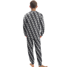 Load image into Gallery viewer, Big Boys' Crew Neck Long Pajama Set
