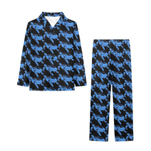 Load image into Gallery viewer, Big Boys' V-Neck Long Pajama Set