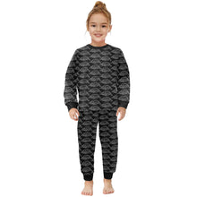 Load image into Gallery viewer, Little Girls' Crew Neck Long Pajama Set
