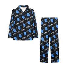 Load image into Gallery viewer, Big Girls' V-Neck Long Pajama Set