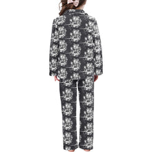 Load image into Gallery viewer, Little Girls' V-Neck Long Pajama Set