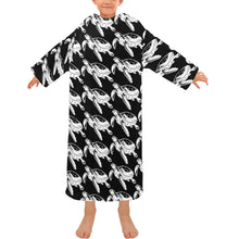 Load image into Gallery viewer, Blanket Robe with Sleeves for Kids