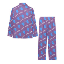 Load image into Gallery viewer, Big Girls' V-Neck Long Pajama Set