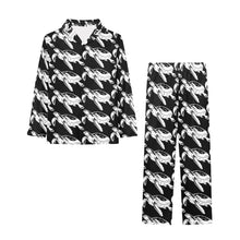 Load image into Gallery viewer, Big Girls' V-Neck Long Pajama Set