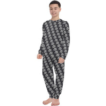 Load image into Gallery viewer, Big Boys' Crew Neck Long Pajama Set