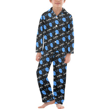 Load image into Gallery viewer, Big Boys' V-Neck Long Pajama Set