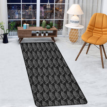 Load image into Gallery viewer, Bluwaii Area Rug with Black Binding