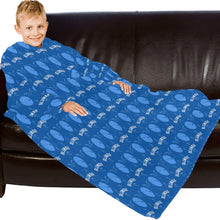 Load image into Gallery viewer, Blanket Robe with Sleeves for Kids
