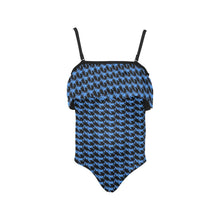 Load image into Gallery viewer, Kids' Spaghetti Strap Ruffle Swimsuit